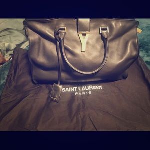 Authentic Saint Laurent large Black Bag